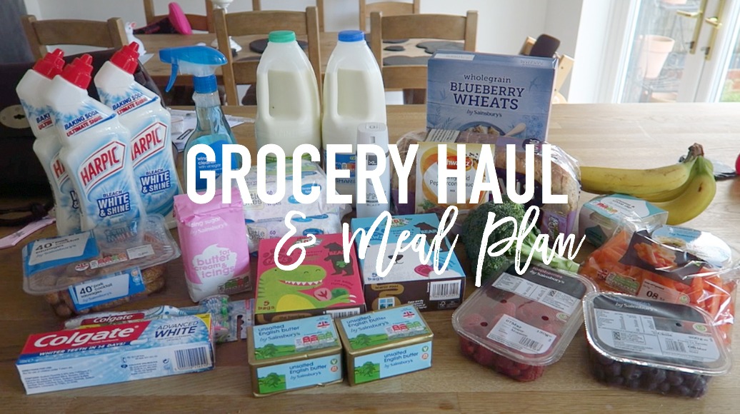 Grocery Haul and Meal Plan - 6th March 2017 - Roseyhome - grocery haul, meal plan, meal inspiration, toddler meals, healthy, feeding a family