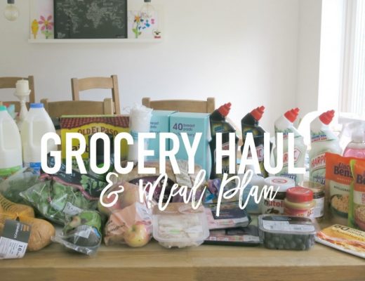 Grocery Haul and Meal Plan - 11th June 2017 - Roseyhome - grocery haul, meal plan, meal inspiration, toddler meals, healthy