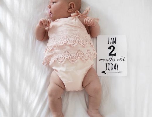 2 month old baby update - Roseyhome - baby update, postpartum update, baby, newborn, 2 month update, two month update