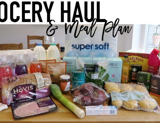 Grocery Haul and Meal Plan - 25th September 2017 - Roseyhome - grocery haul, meal plan, meal inspiration, toddler meals, healthy, weight loss