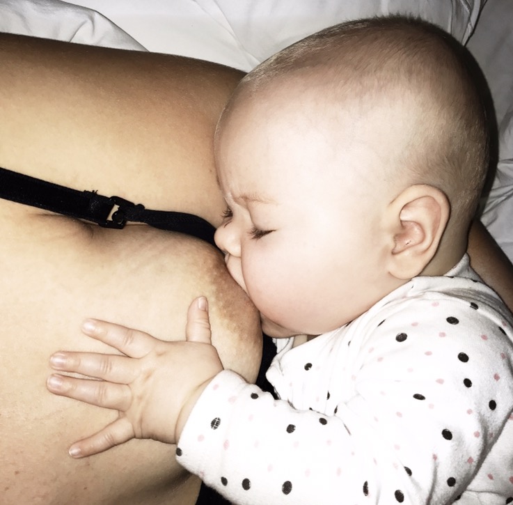 Maeve's 5 month Baby update - Roseyhome - baby update, postpartum update, baby, newborn, 5 month update, five month update