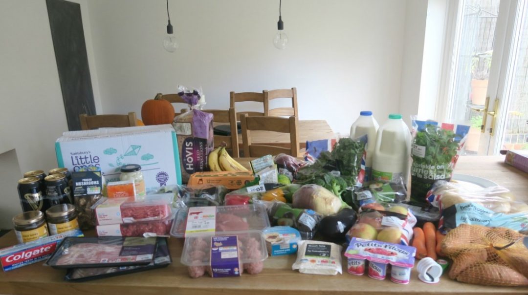 Grocery haul and Meal Plan - 17th October 2016 - Roseyhome - food, grocery haul, sainsburys, meal inspiration, meal plan, family food