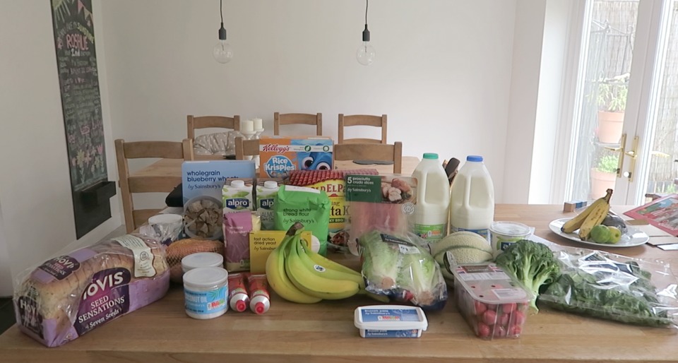 Grocery Haul and Meal Plan - 3rd October 2016 - Roseyhome - food, meal plan, grocery haul, meal inspiration, parenting, clean eating