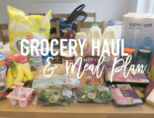 Grocery Haul and Meal Plan - 1st May 2017 - Roseyhome - grocery haul, meal plan, meal inspiration, toddler meals, healthy,