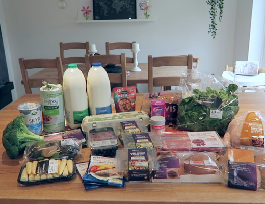 Grocery Haul and Meal Plan - 10th November 2017 - Roseyhome - grocery haul, meal plan, meal inspiration, toddler meals, healthy, weight loss