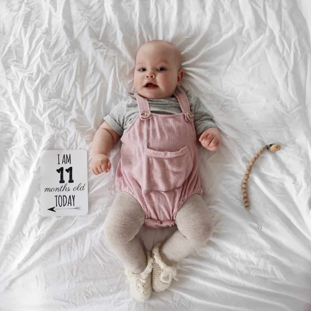 Maeve's 11 month Baby update - Roseyhome -baby update, postpartum update, baby, 11 month update, eleven month update